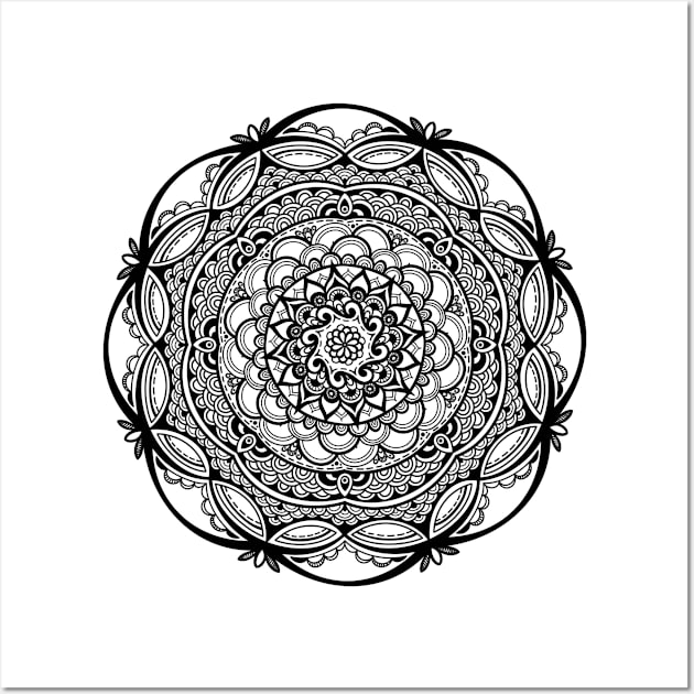 Mandala #6 Wall Art by Szabi's Creative World